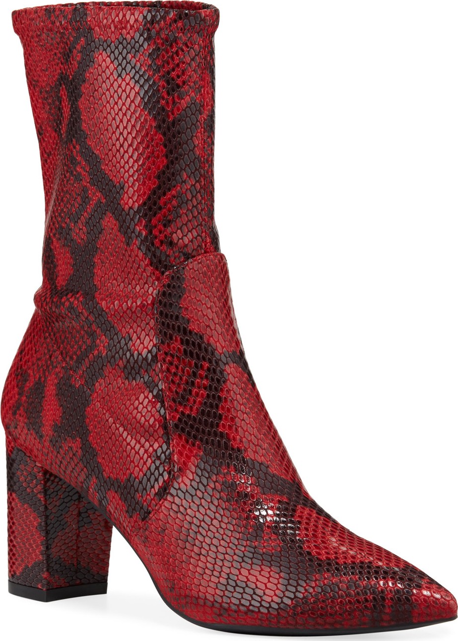 Stuart Weitzman Landry 75 Micro Stretch Sock Booties