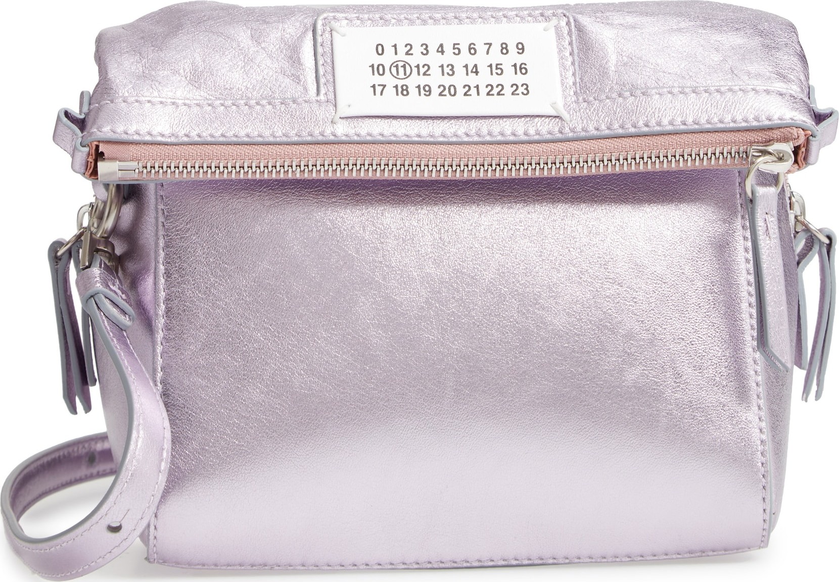 Maison Margiela 5AC Metallic Leather Camera Bag