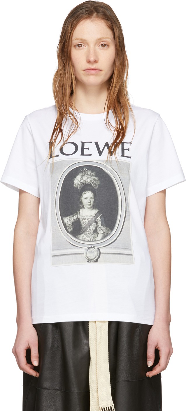 LOEWE White Portrait T-Shirt
