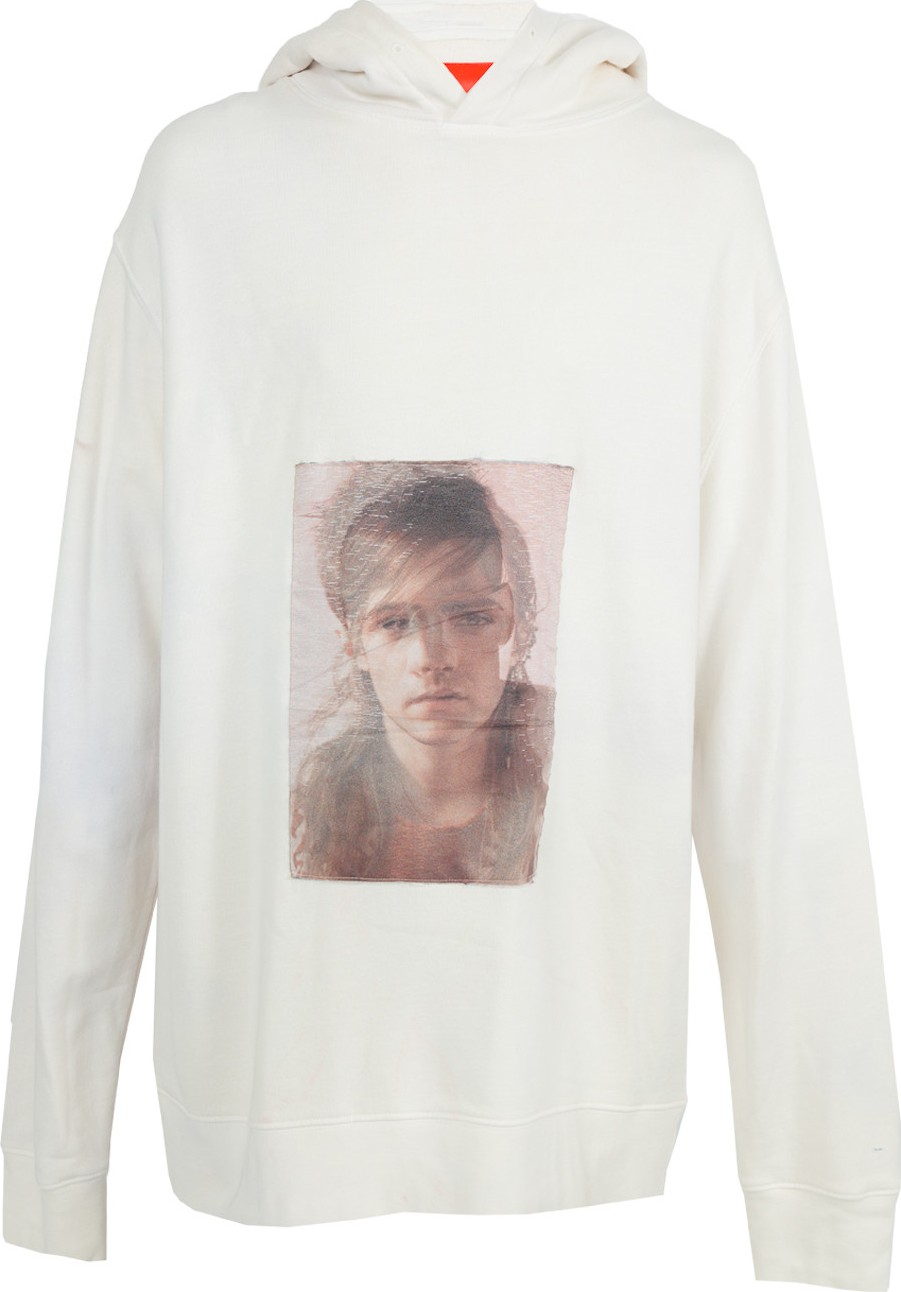 Rochambeau ROCHAMBEAU x Yves Scherer white Hoodie