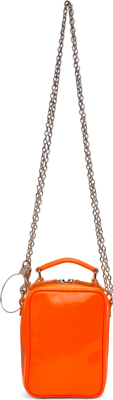 Junya Watanabe Orange Steer Glass Glossy Bag