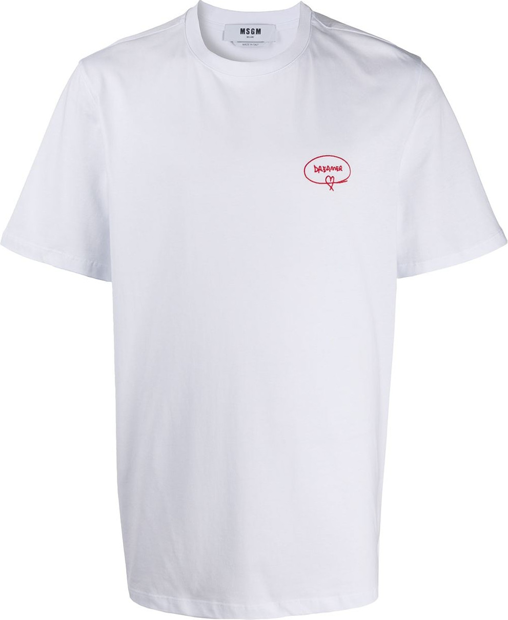 MSGM - Embroidered dreamer T-shirt