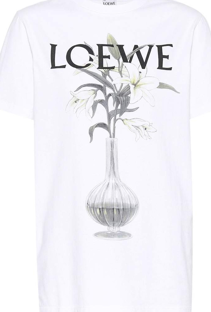 LOEWE Printed cotton T-shirt