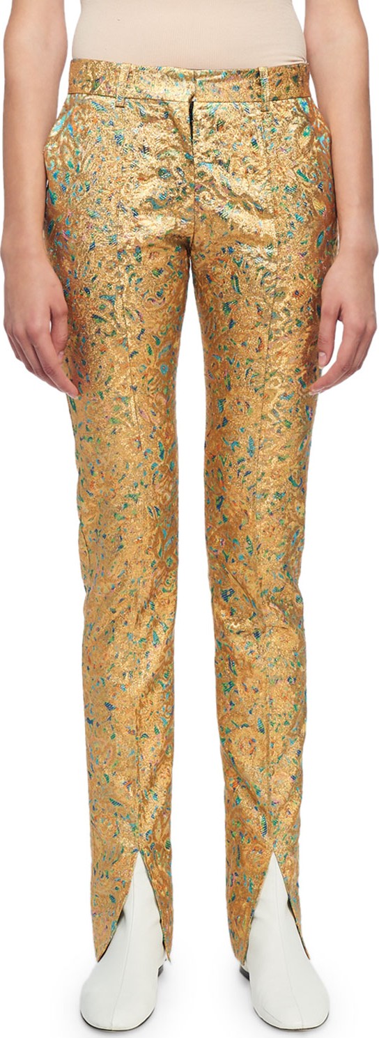 Victoria Beckham Skinny Flat-Front Pants