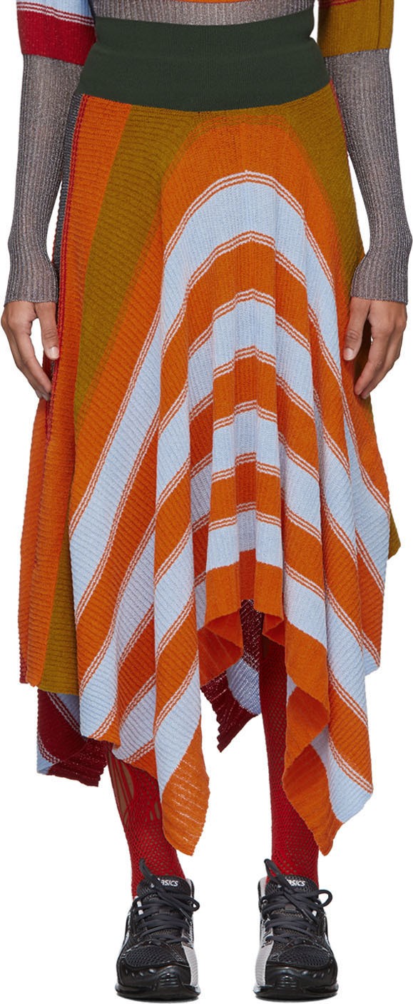 Kiko Kostadinov Multicolor Pistolera Skirt