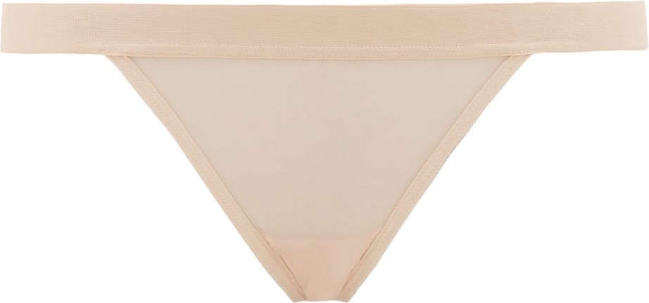 Negative Underwear Silky low-rise stretch-jersey thong