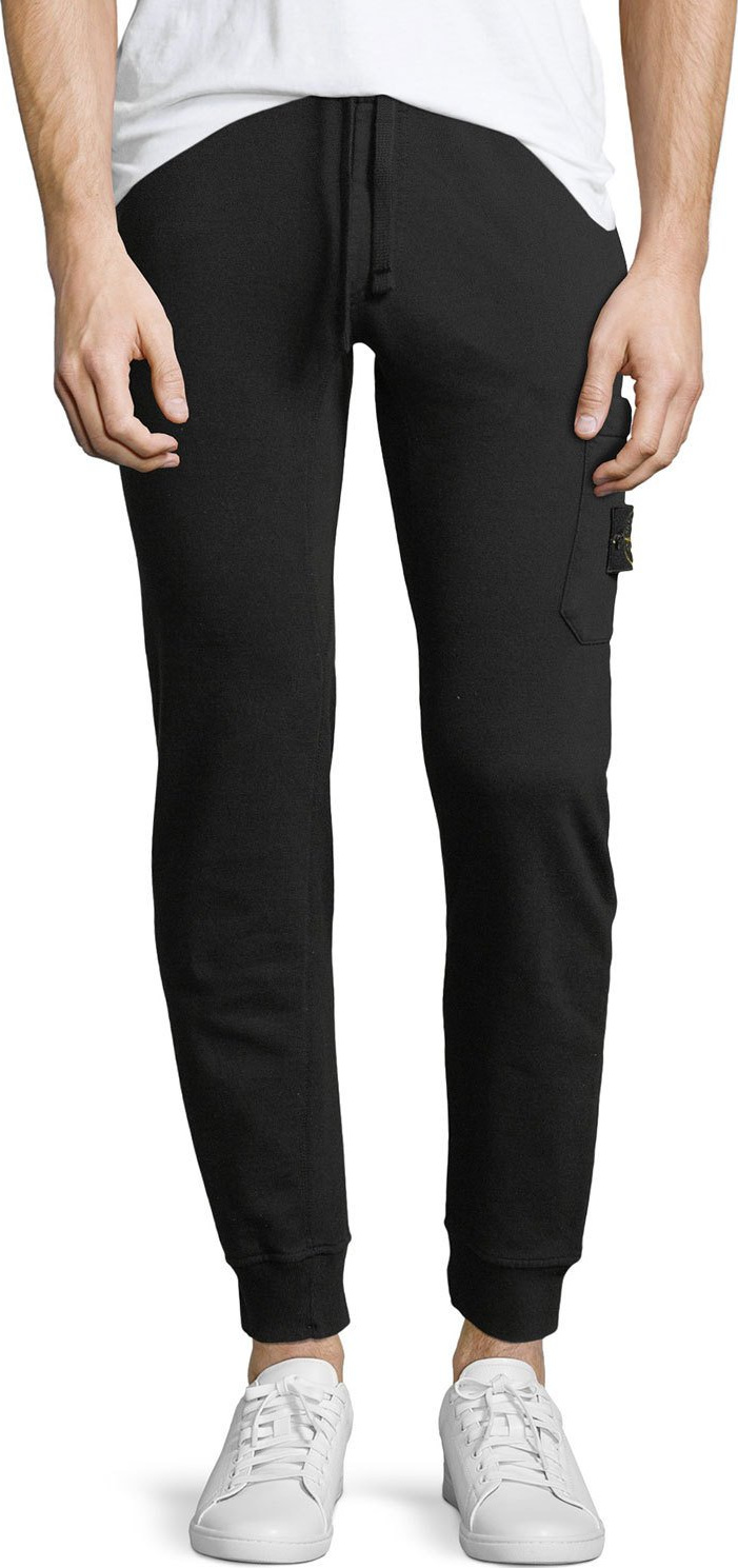Stone Island Cotton Fleece Jogger Pants