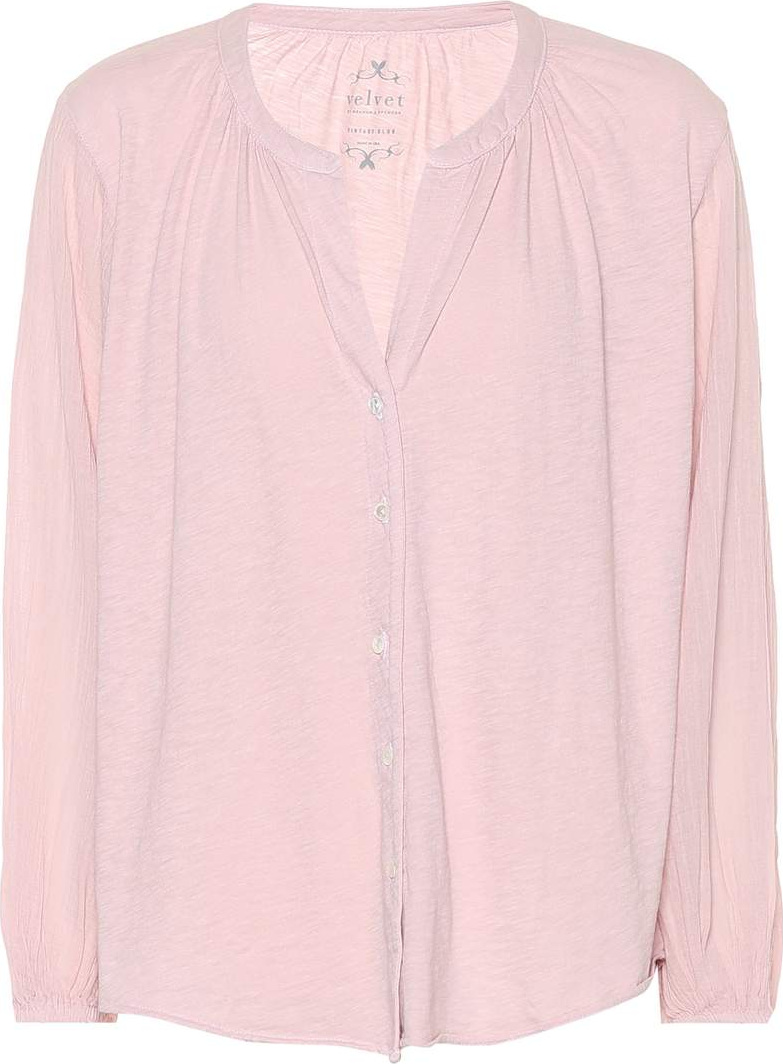 Velvet By Graham & Spencer Hayes cotton top