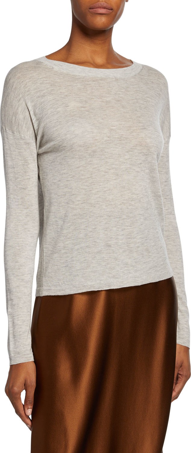 Vince Long-Sleeve Sweater Tee