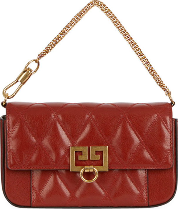 Givenchy Pocket Mini Pouch Convertible Clutch/Belt Bag - Golden Hardware
