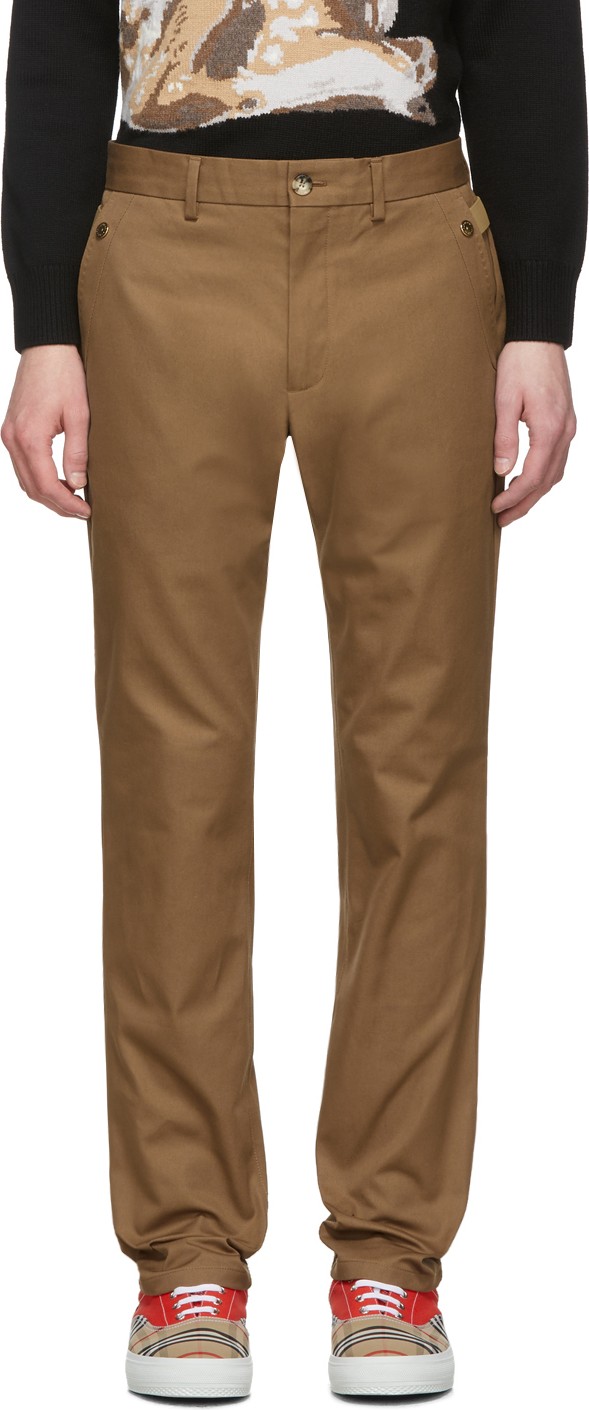 Burberry London England Brown Classic Trousers