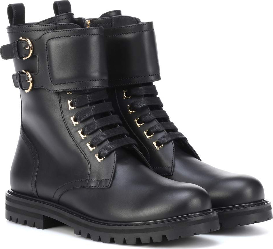 Salvatore Ferragamo Leather ankle boots