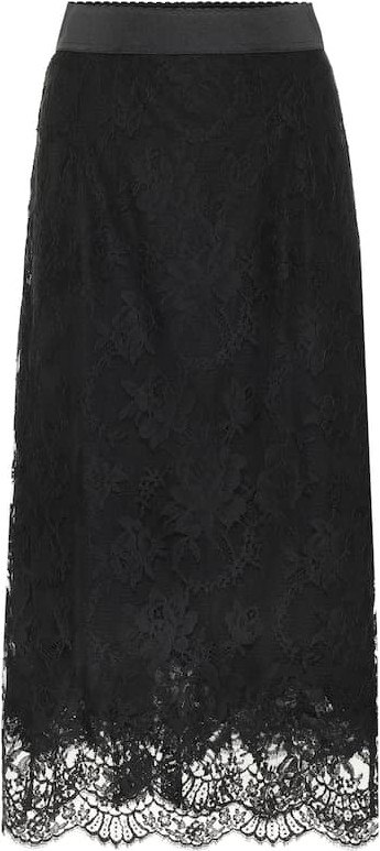Dolce & Gabbana Lace midi skirt