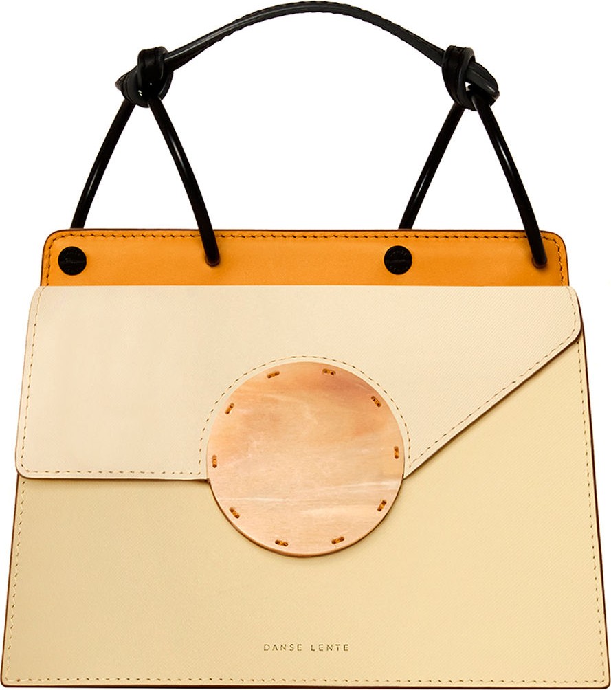 Danse Lente Phoebe Bis Leather Coil-Top Satchel Bag