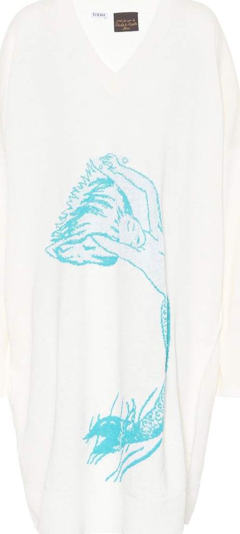 LOEWE X Paula's Ibiza oversized linen sweater