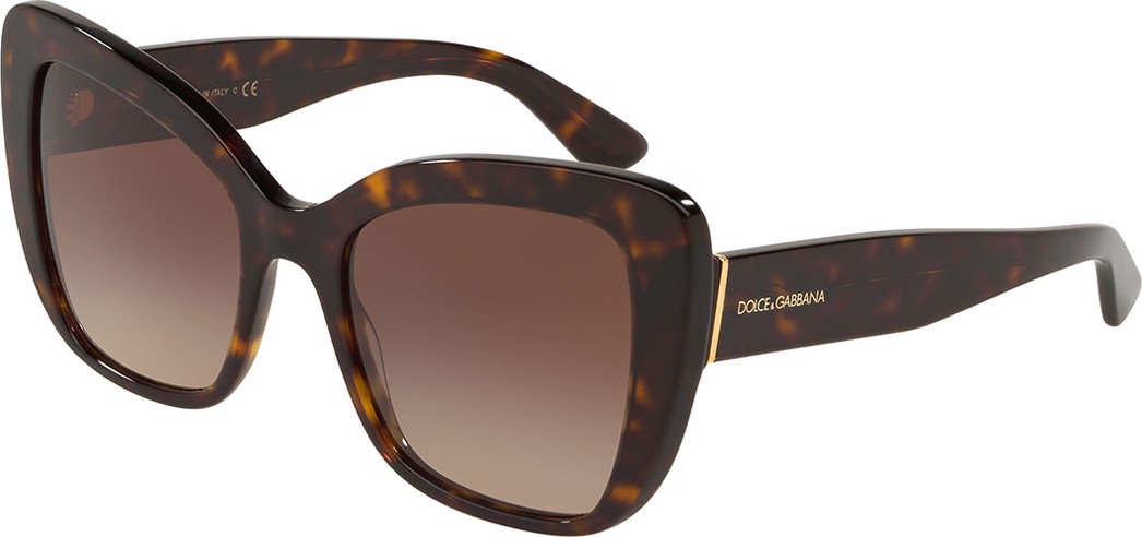 Dolce & Gabbana Gradient Square Acetate Sunglasses