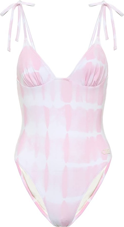 Solid & Striped The Olympia tie-dye swimsuit