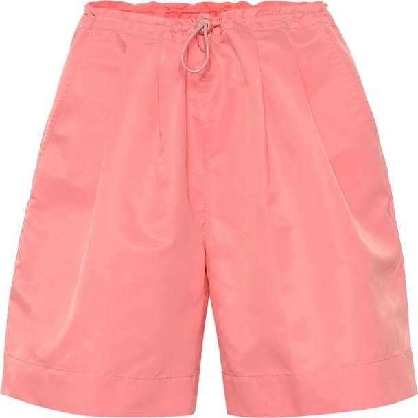 Staud Coconut high-rise shorts