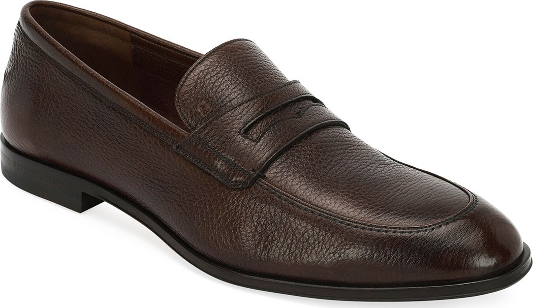 Bally Webb Leather Penny Loafer