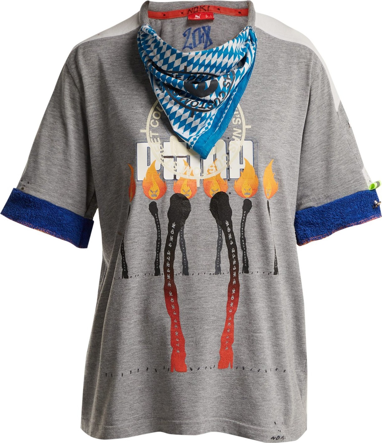 Noki Logo-print bandana T-shirt