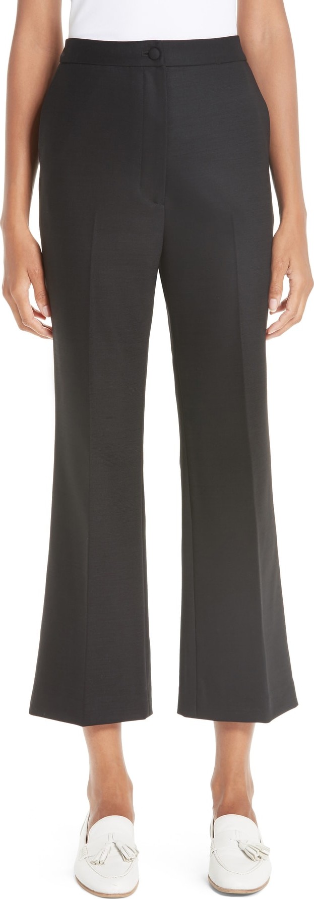 Partow High Waist Crop Flare Pants