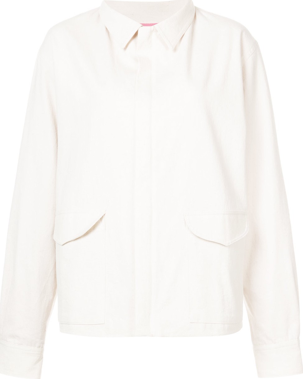 The Elder Statesman Cactus embroidered jacket