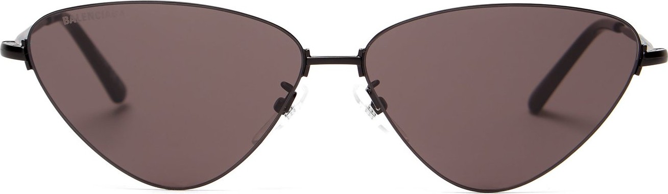 Balenciaga Cat-eye metal sunglasses
