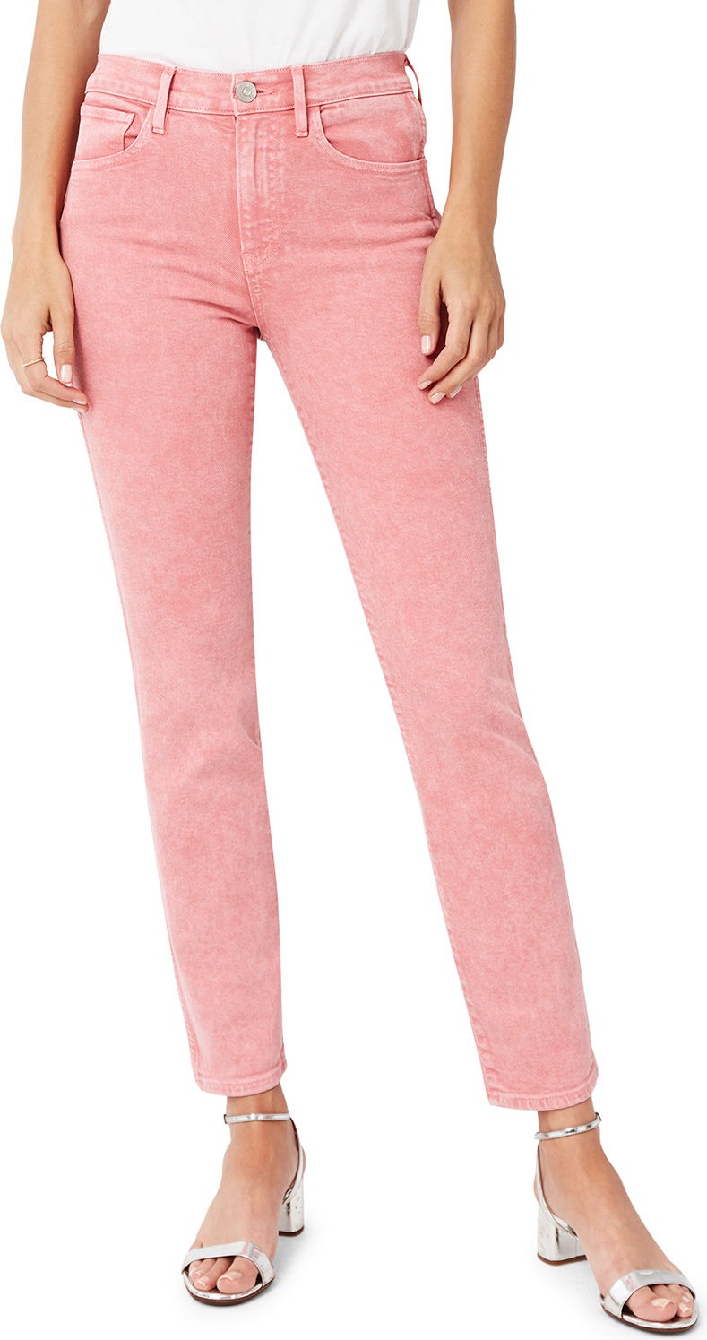 3X1 Stevie High-Rise Cropped Straight-Leg Jeans