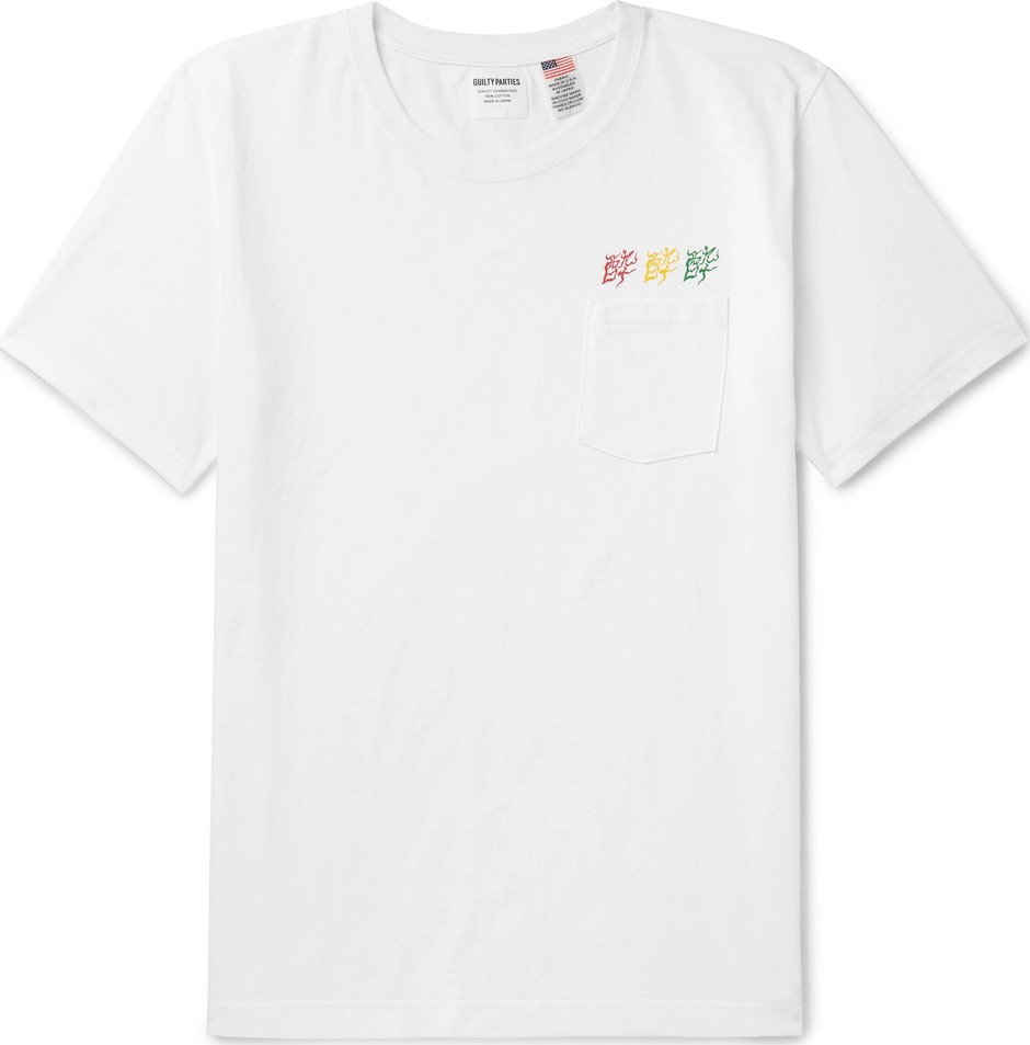 Wacko Maria Printed Cotton-Jersey T-Shirt