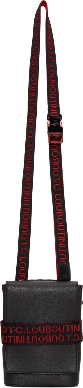 Christian Louboutin Black Benech Reporter Bag