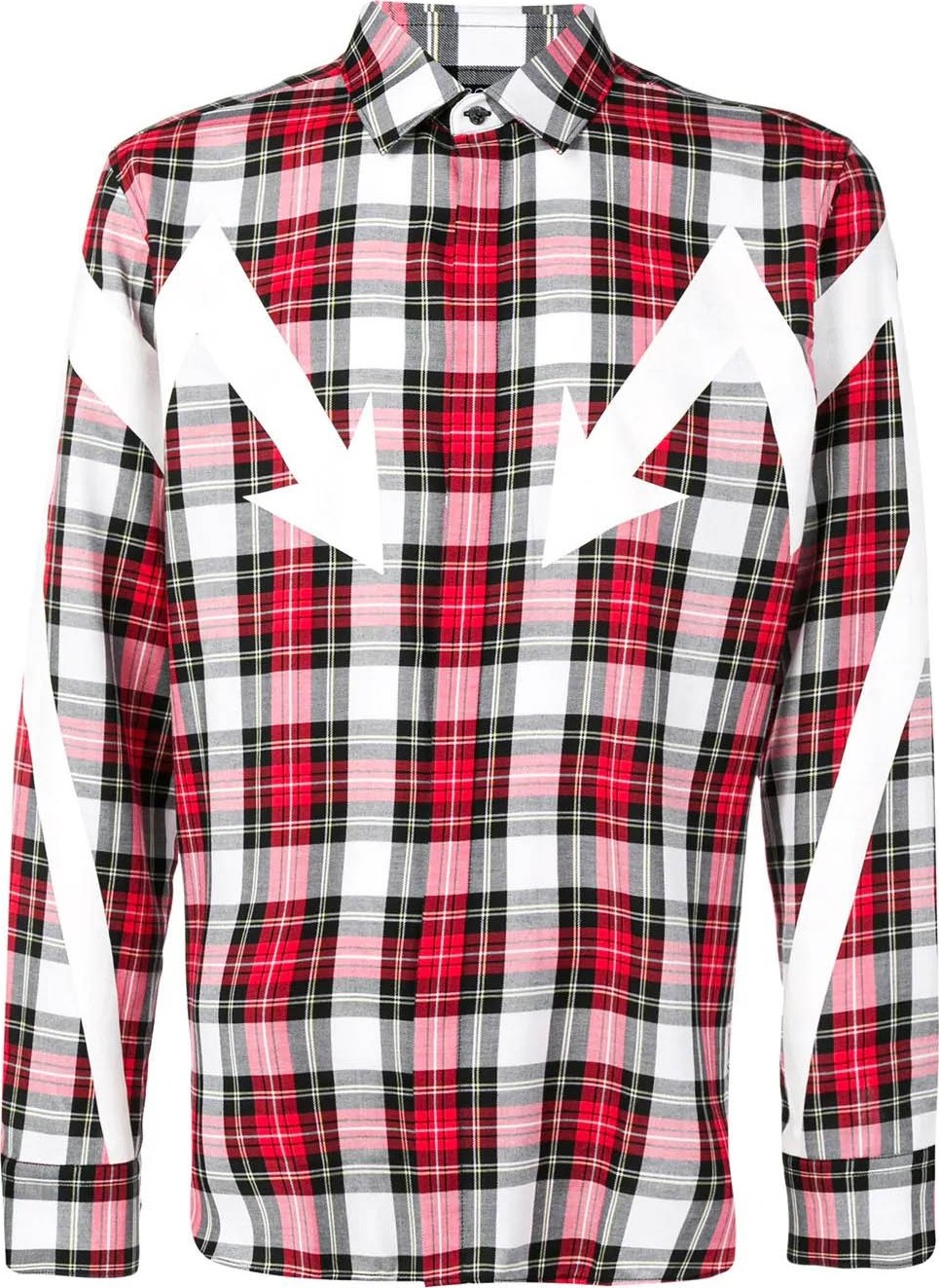 Neil Barrett Checkered shirt