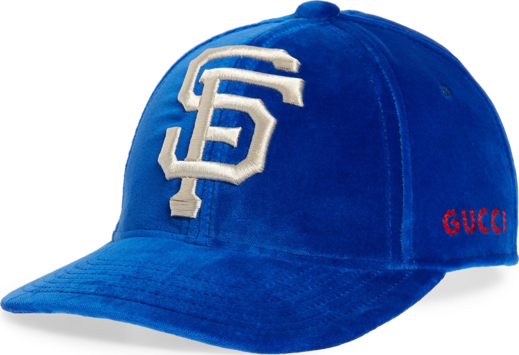 Gucci Velvet Baseball Cap