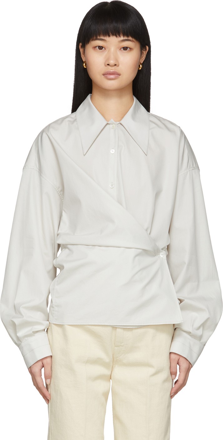 Lemaire Off-White New Twisted Shirt