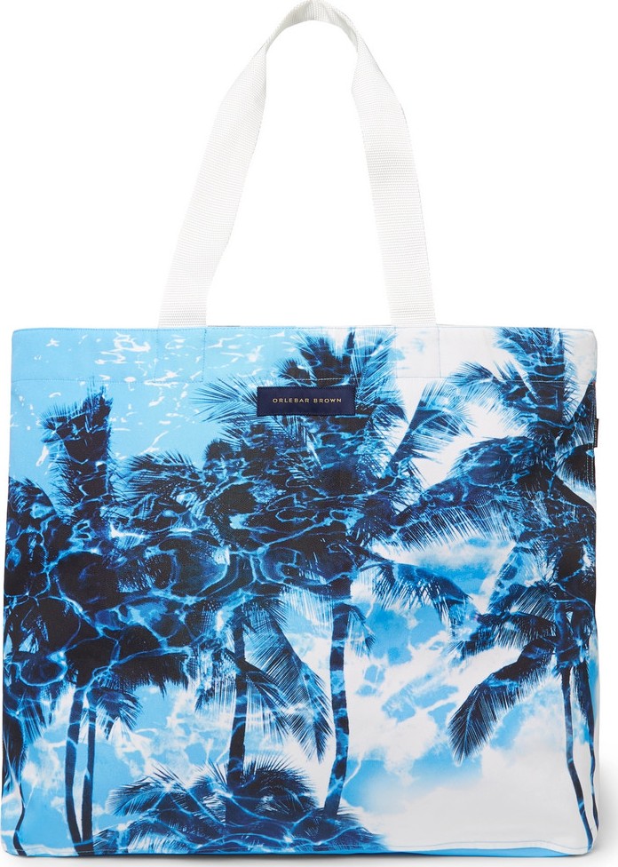 Orlebar Brown Clyde Printed Canvas Tote Bag