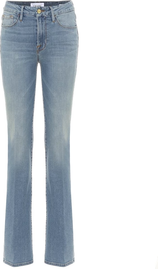 FRAME DENIM Le Mini Boot high-rise jeans