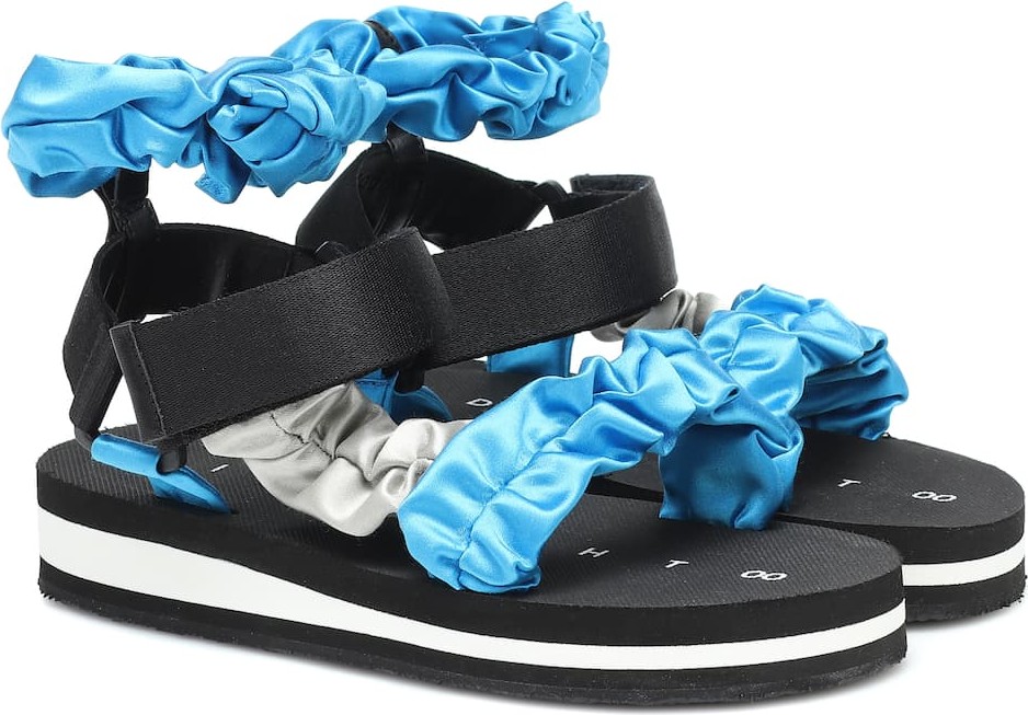 Midnight 00 Exclusive to Mytheresa – Satin sandals