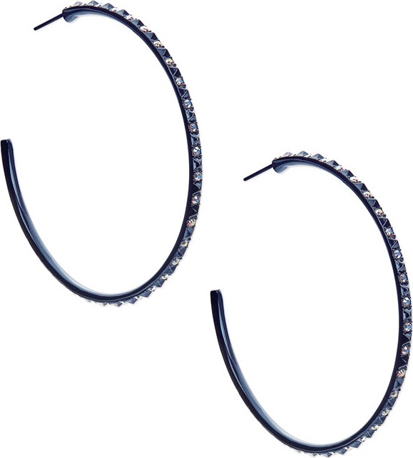 Kendra Scott Val Crystal Hoop Earrings