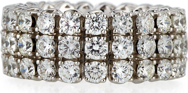 Picchiotti 18k Expandable Round Diamond Ring, 5.57tcw