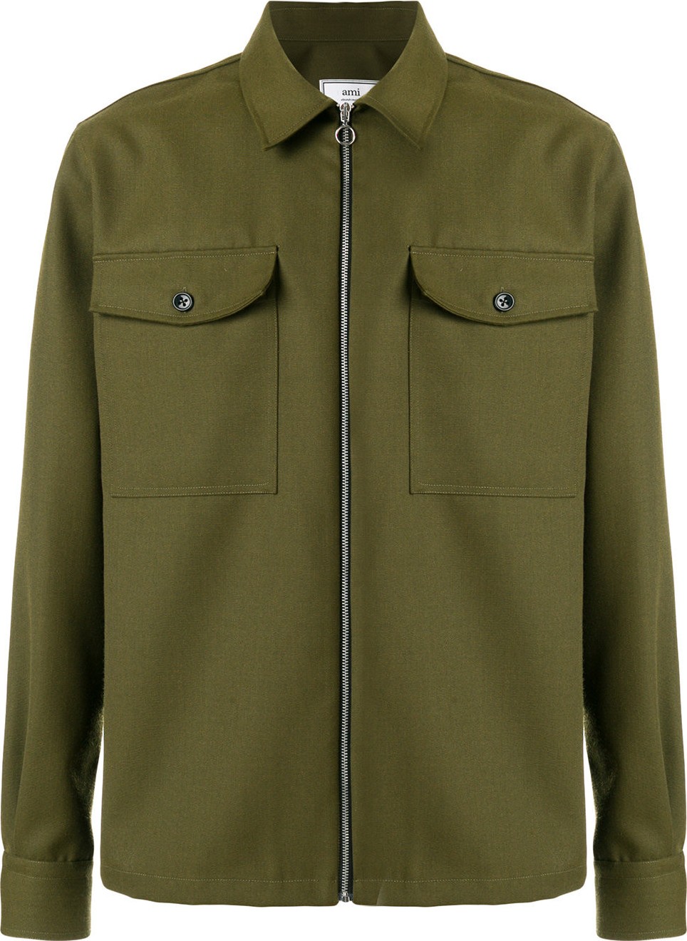 AMI zipped over-shirt