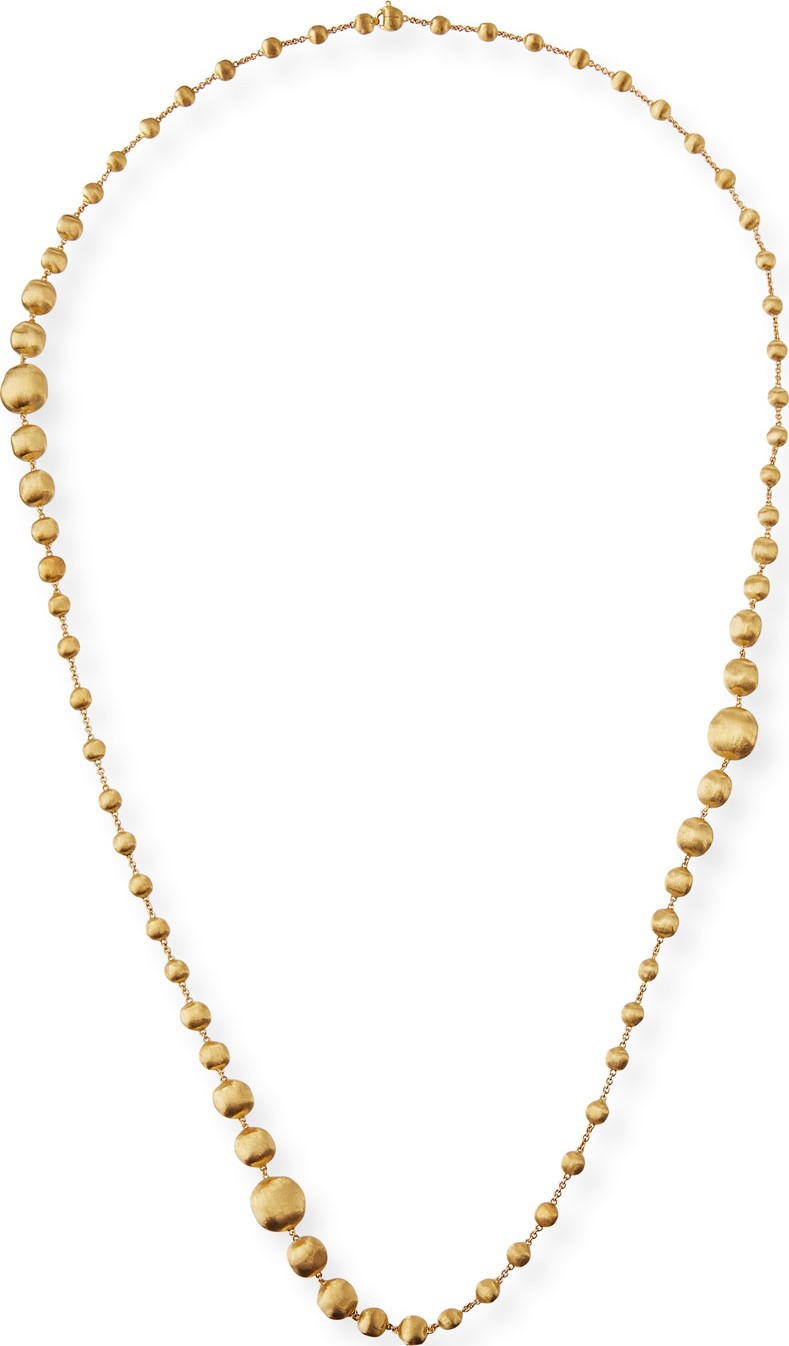 Marco Bicego 18k Gold Triple Wave Necklace