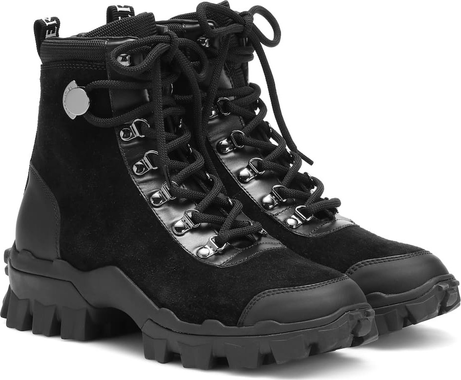 Moncler Helis suede ankle boots