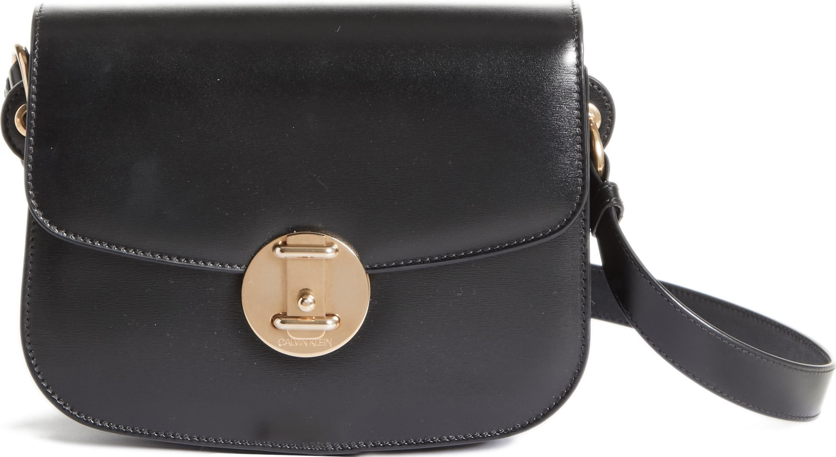 Calvin Klein 205W39NYC CALVIN KLEIN 209W39NYC Small Round Lock Shoulder Bag