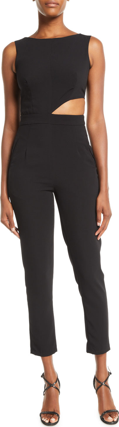 Misha Collection Eleanor Cutout Pantsuit w/ Pockets