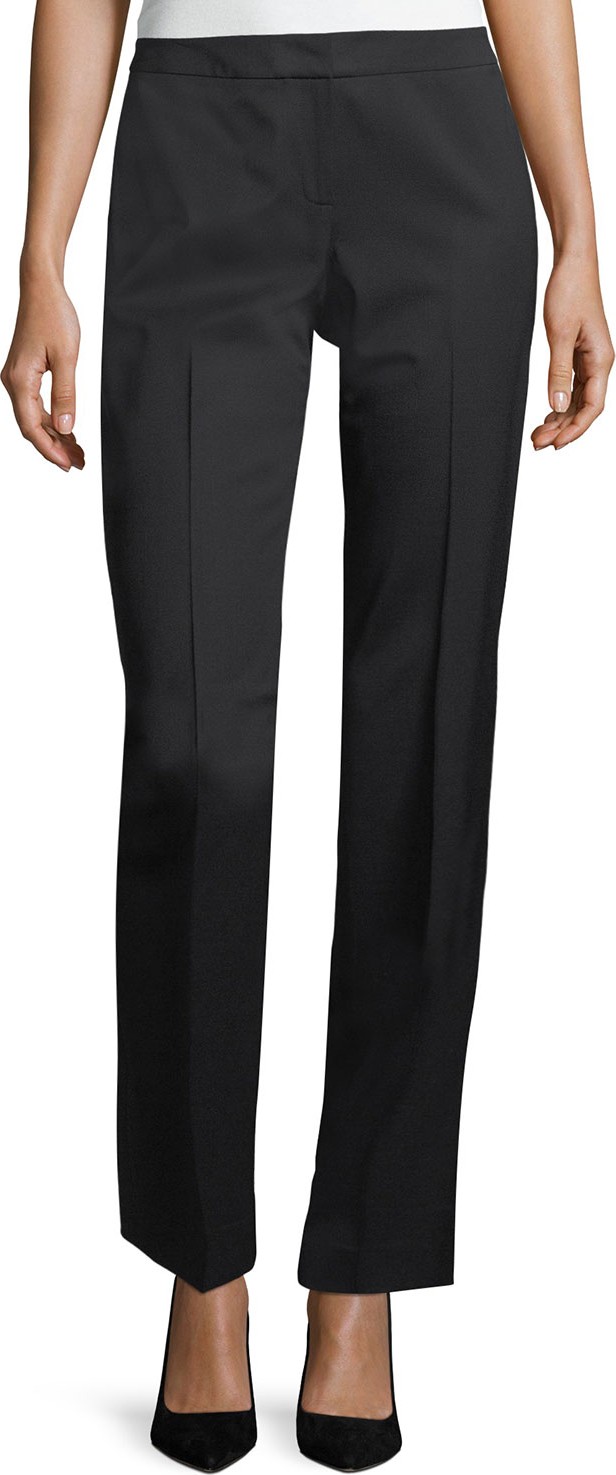 Lafayette 148 New York Barrow Stretch-Wool Pants