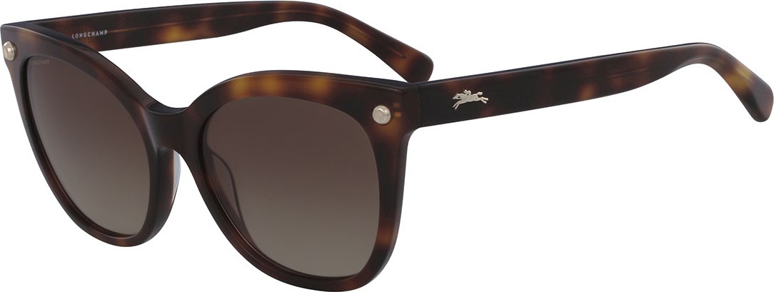 Longchamp Cat-Eye Sunglasses w/ Stud Detail