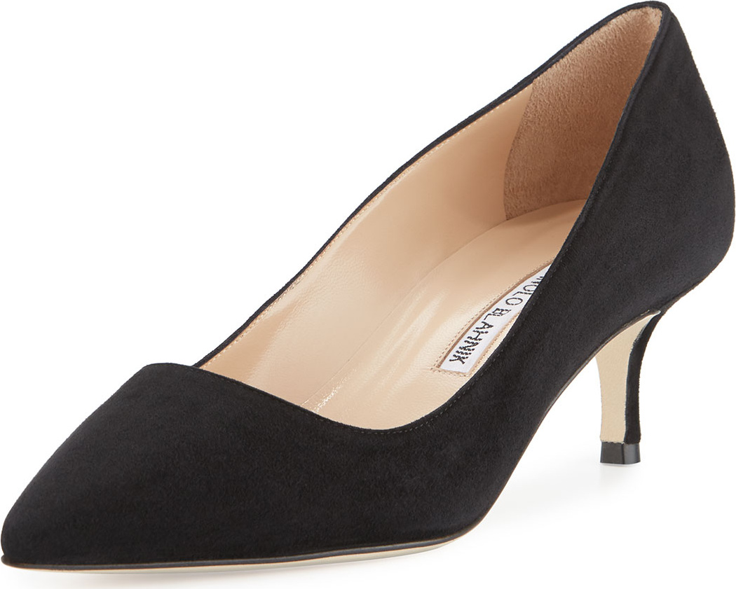 Manolo Blahnik BB Suede 50mm Pump