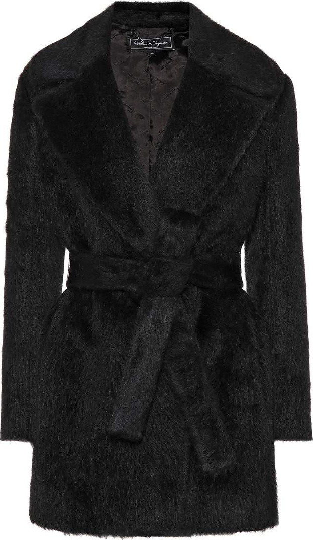 Salvatore Ferragamo Alpaca and wool coat
