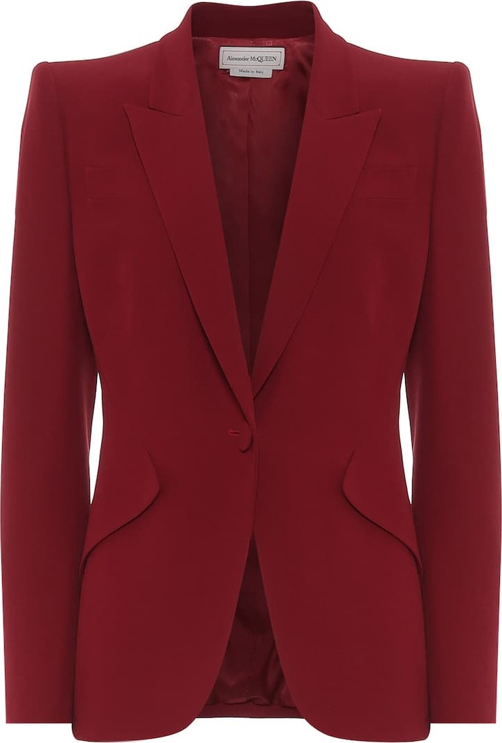 Alexander McQueen Exclusive to Mytheresa – Crêpe blazer