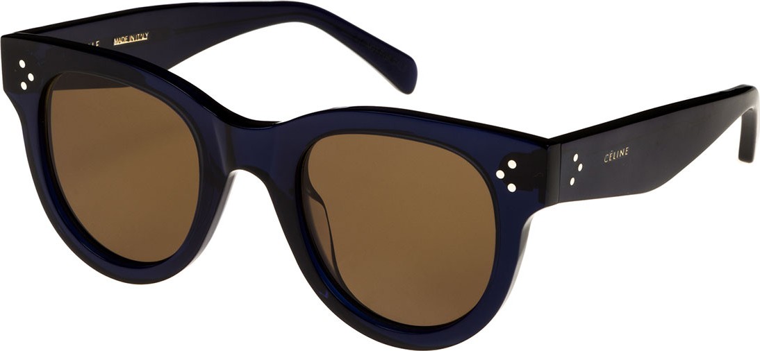 Celine Studded Round Acetate Sunglasses