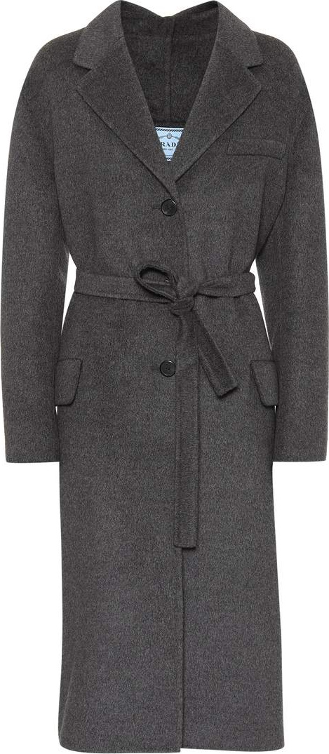Prada Wool, angora and cashgora coat